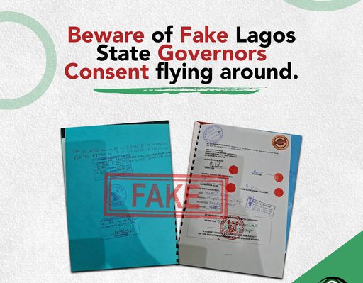 Fake Lagos State Governors Consent everywhere by Omonilelawyer