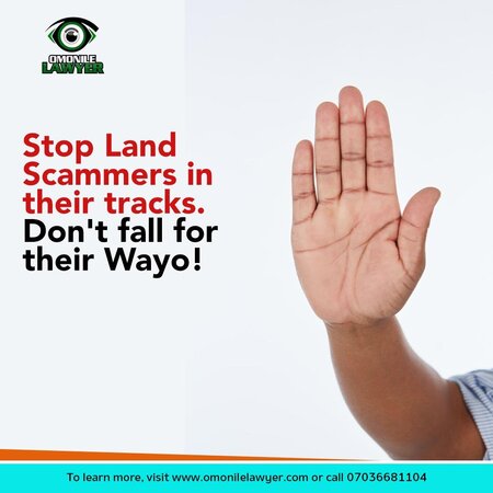 Stop Land Scammers in their tracks. Don't fall for their wayo