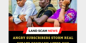 Angry Subscribers storm Lagos Real Estate Company